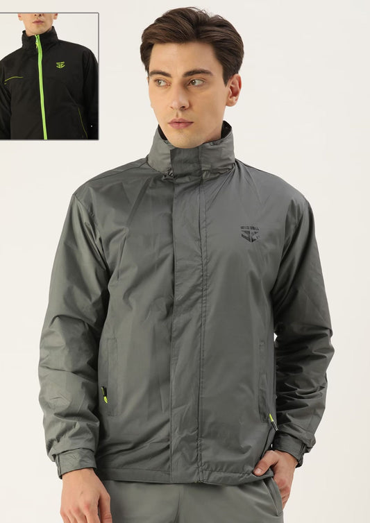 Sports 52 Wear Reversible Men Rain Jacket