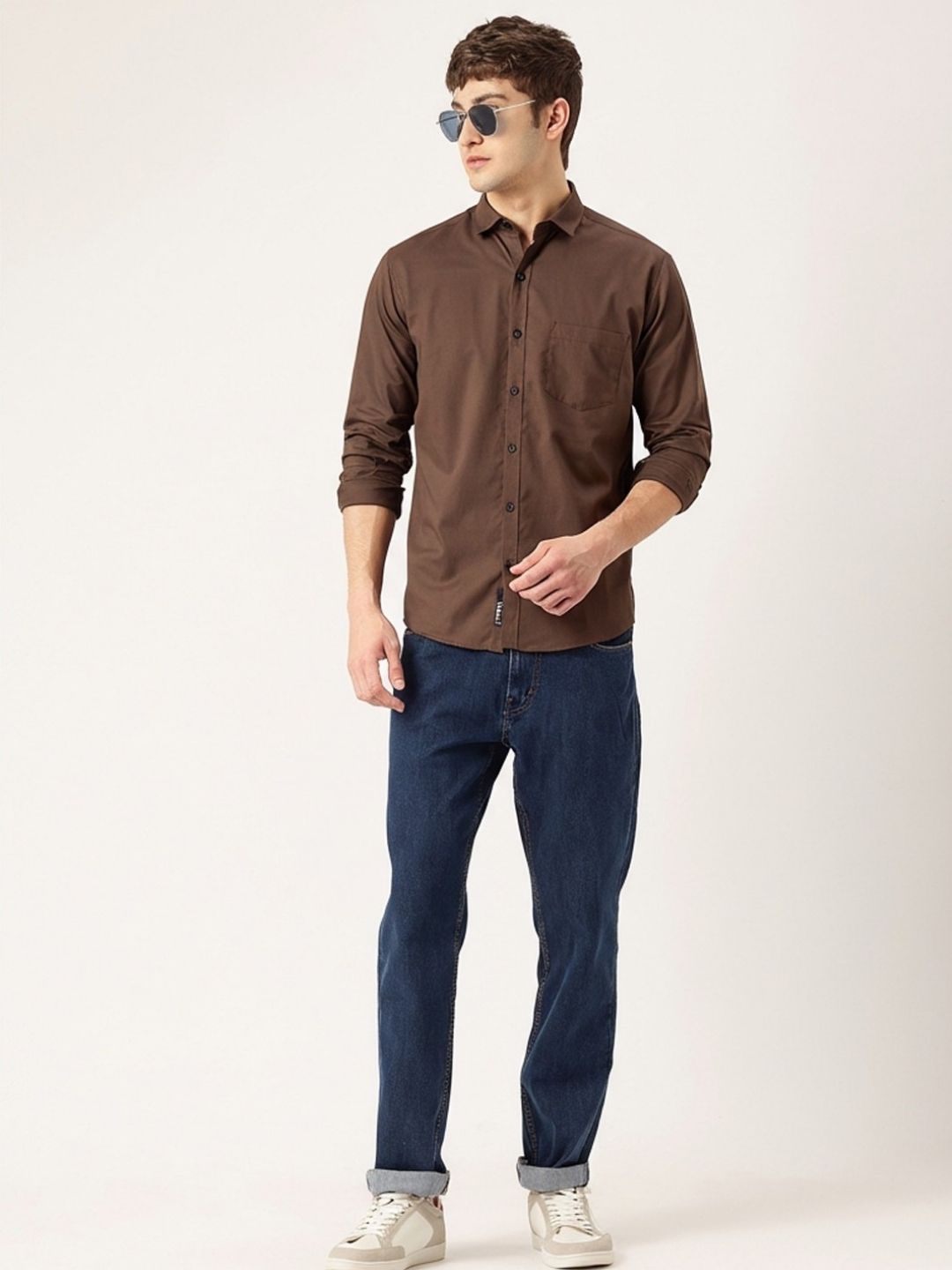 FIFTY TWO Men's Signature Button-Down Shirt – Impeccable Tailoring & Sharp Aesthetics