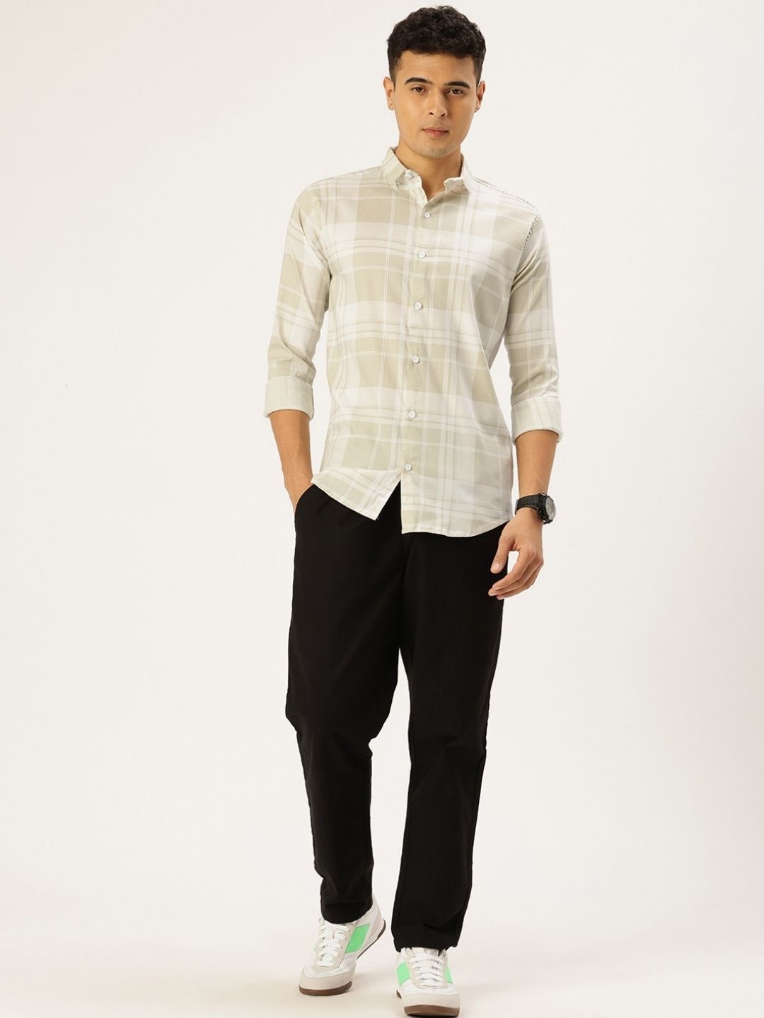 FIFTY TWO Men's Signature Button-Down Shirt – Impeccable Tailoring & Sharp Aesthetics