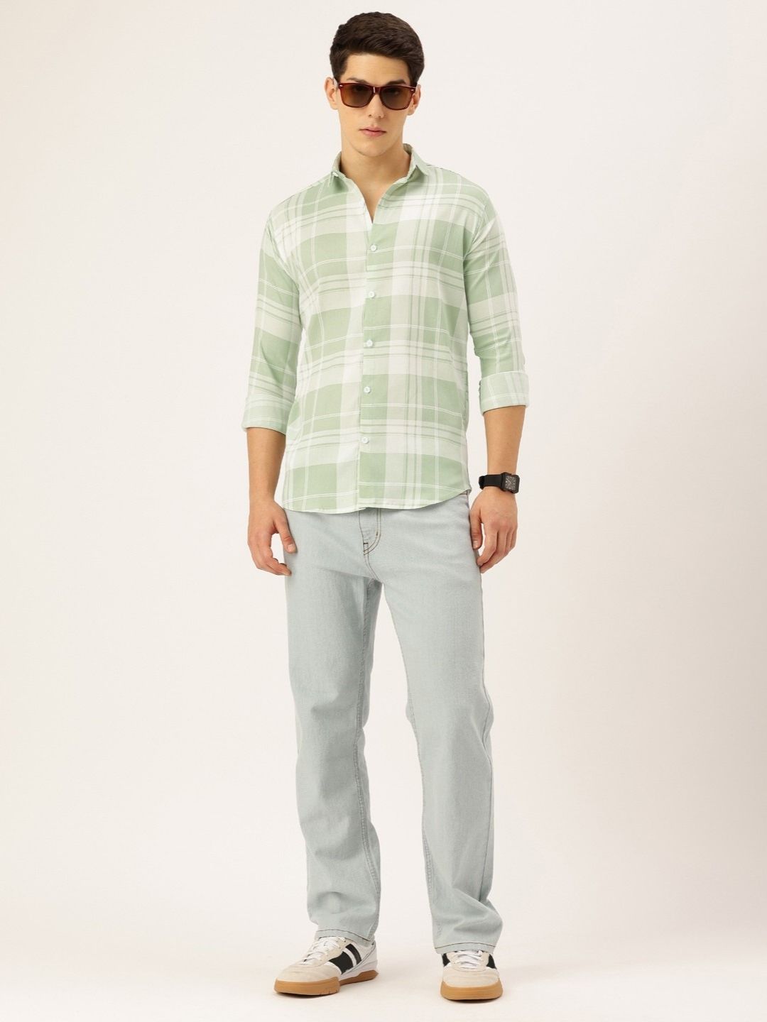FIFTY TWO Men's Signature Button-Down Shirt – Impeccable Tailoring & Sharp Aesthetics