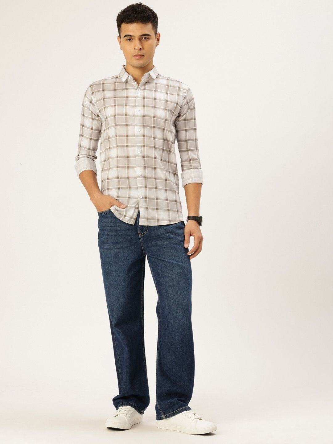FIFTY TWO Men's Signature Button-Down Shirt – Impeccable Tailoring & Sharp Aesthetics