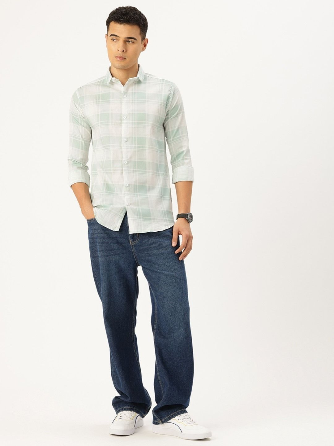 FIFTY TWO Men's Signature Button-Down Shirt – Impeccable Tailoring & Sharp Aesthetics