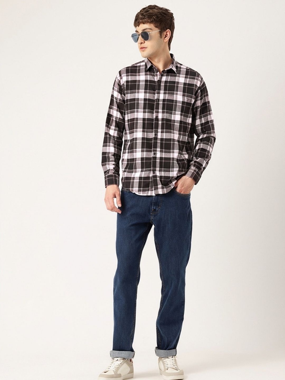 FIFTY TWO Men's Signature Button-Down Shirt – Impeccable Tailoring & Sharp Aesthetics