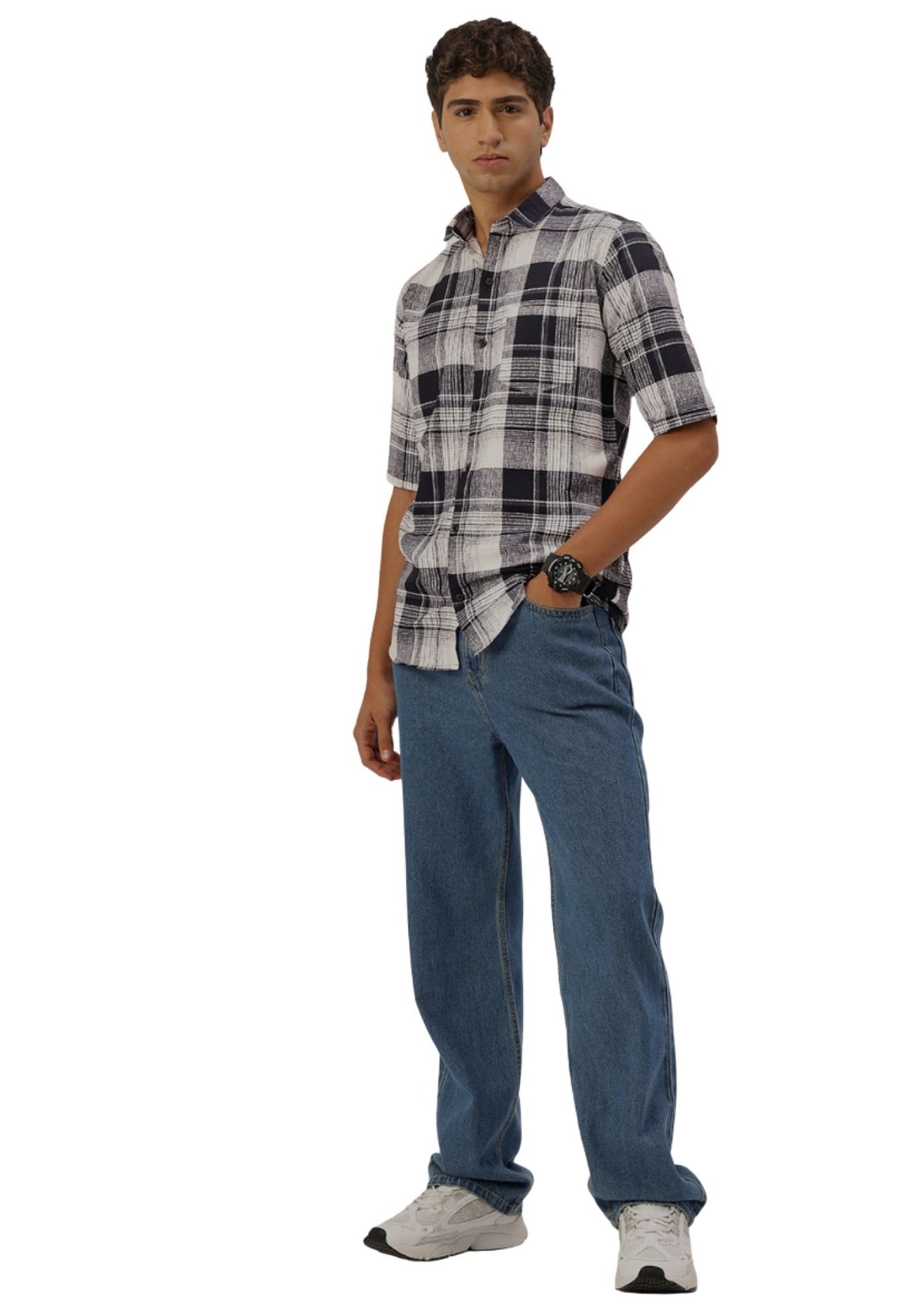 FIFTY TWO Men's Signature Button-Down Shirt – Impeccable Tailoring & Sharp Aesthetics