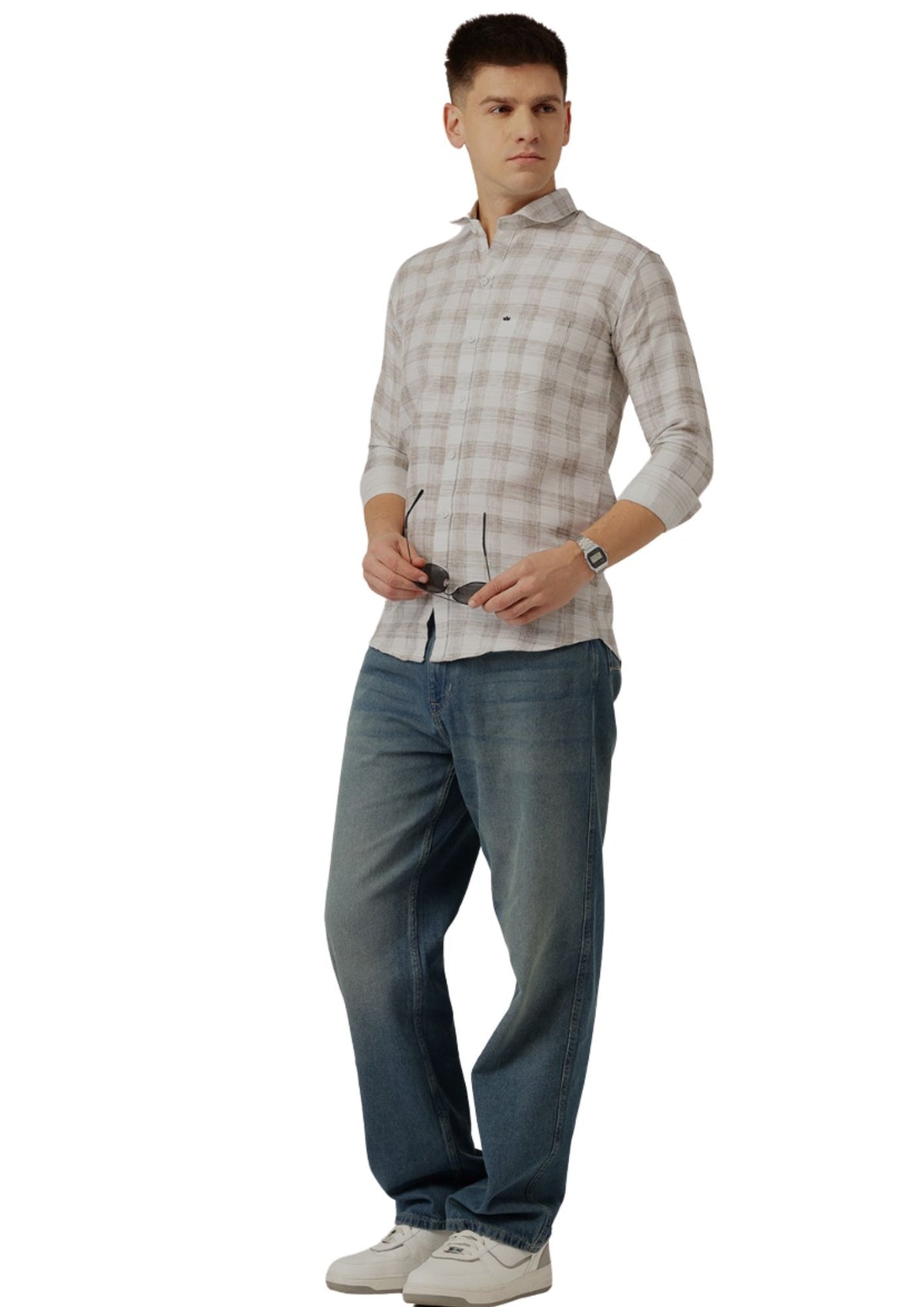 FIFTY TWO Men's Signature Button-Down Shirt – Impeccable Tailoring & Sharp Aesthetics
