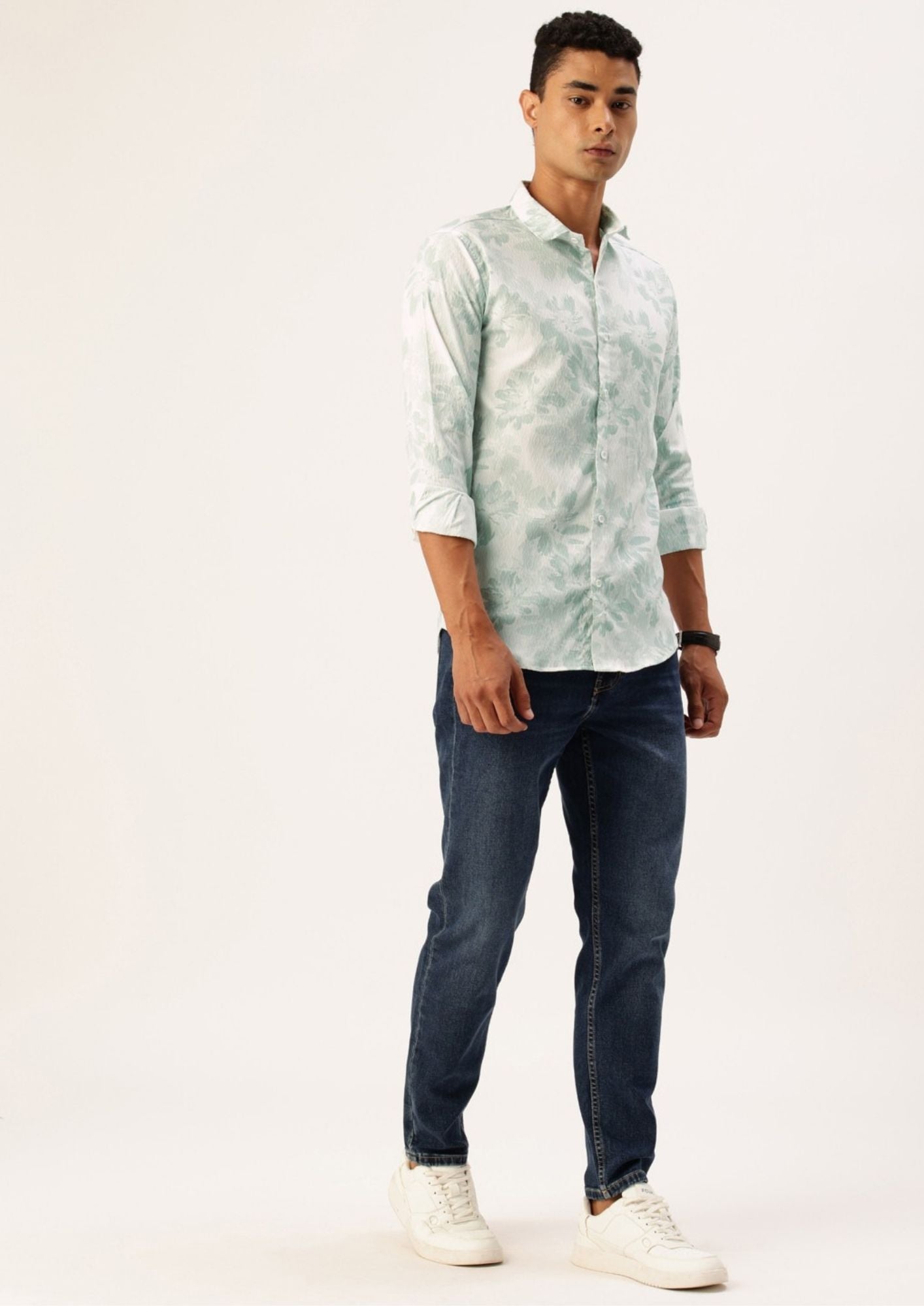 FIFTY TWO Men's Signature Button-Down Shirt – Impeccable Tailoring & Sharp Aesthetics