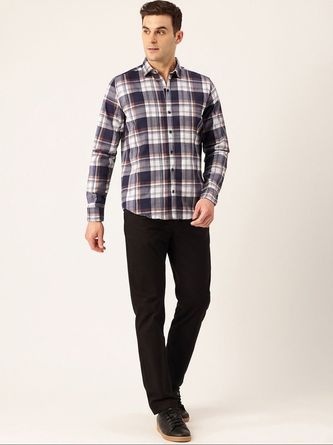 FIFTY TWO Men's Signature Button-Down Shirt – Impeccable Tailoring & Sharp Aesthetics
