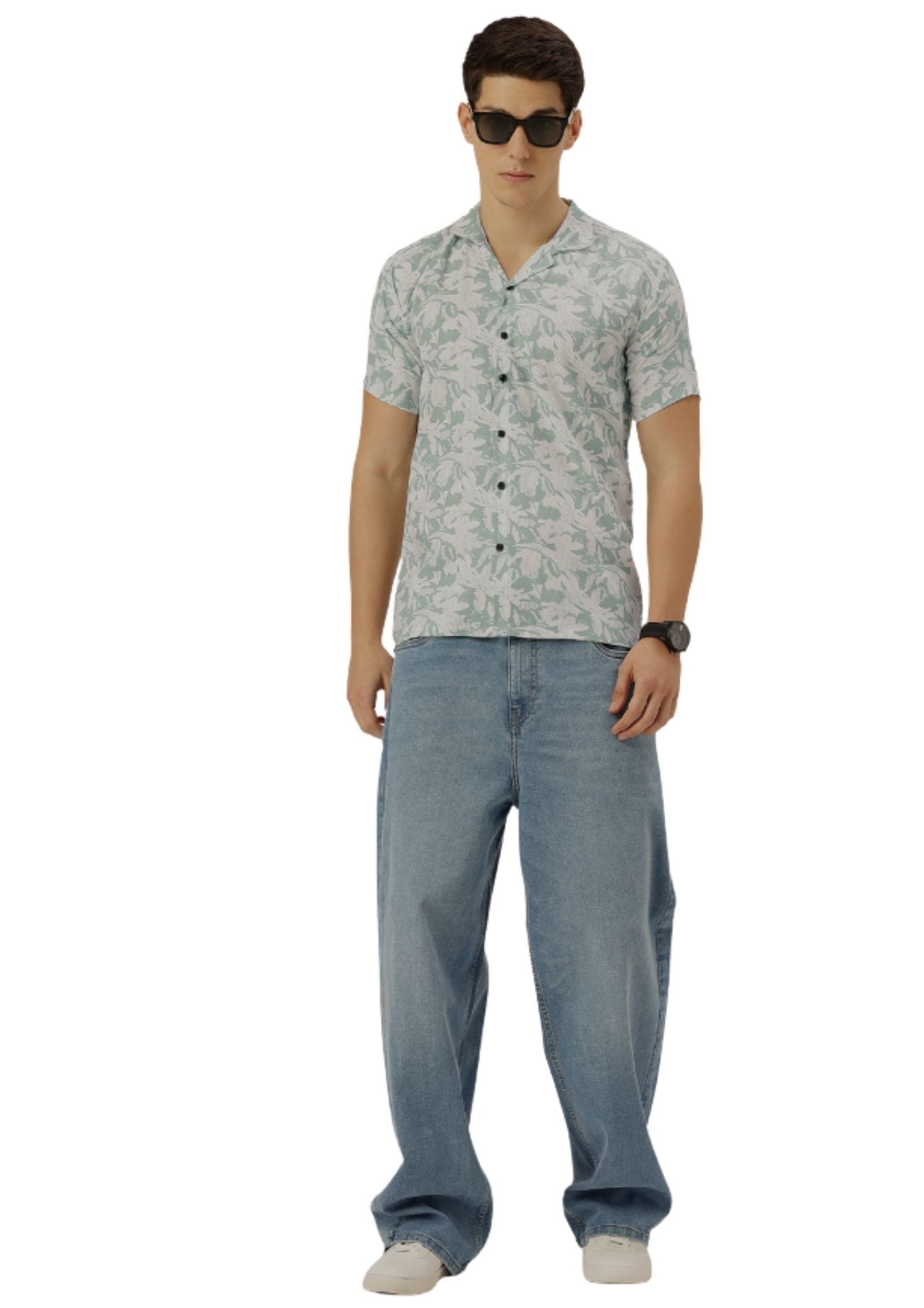 FIFTY TWO Men's Signature Button-Down Shirt – Impeccable Tailoring & Sharp Aesthetics
