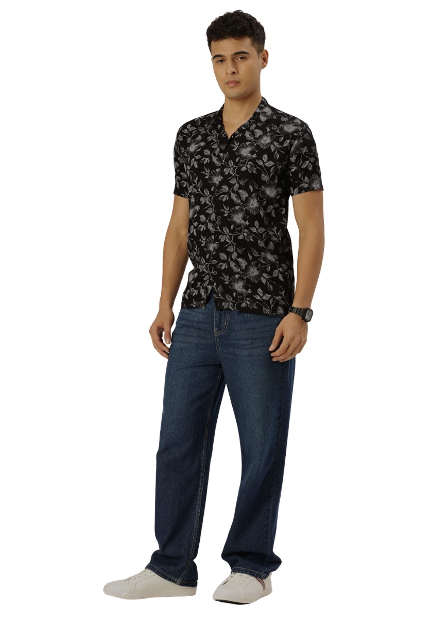 FIFTY TWO Men's Signature Button-Down Shirt – Impeccable Tailoring & Sharp Aesthetics