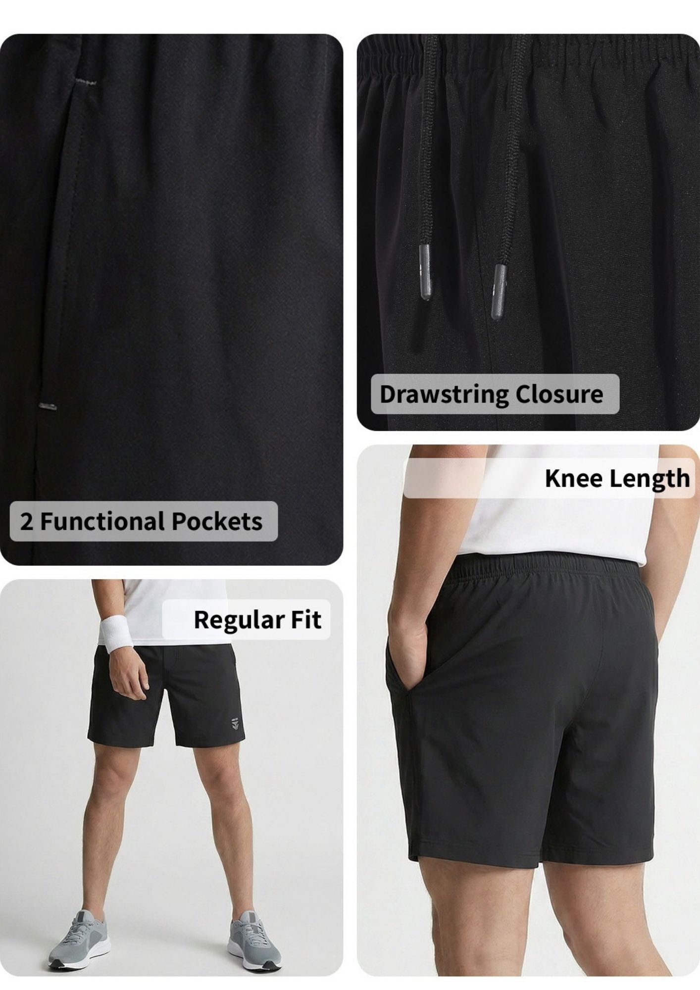 Sports 52 Wear Men's Essential Casual Shorts – Laid-back Comfort for Warm Days