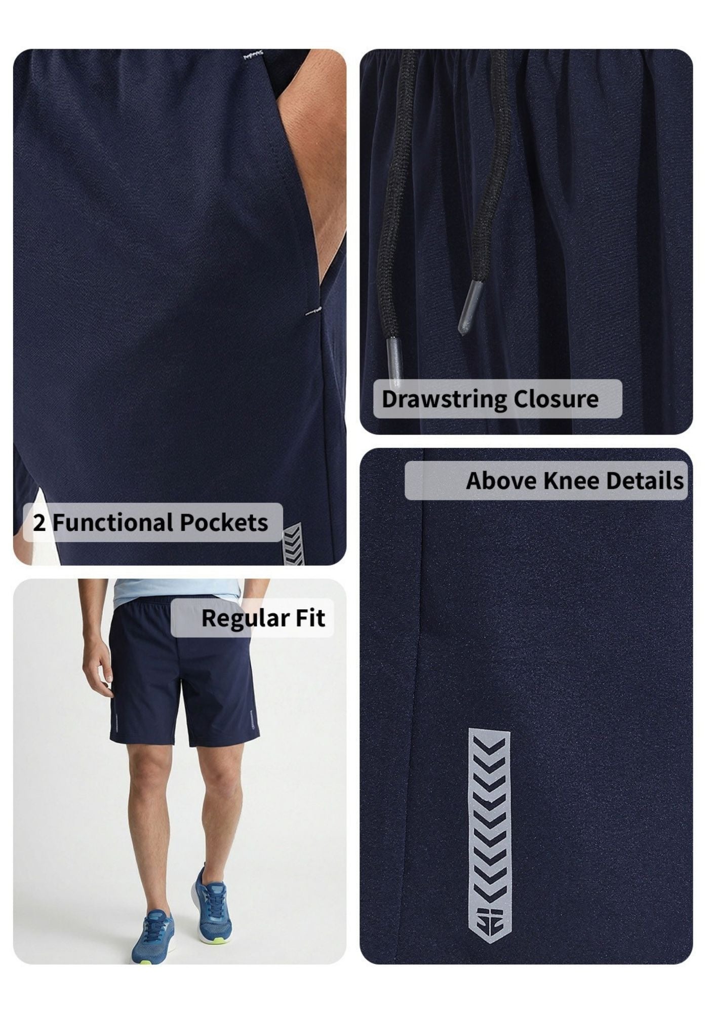 Sports 52 Wear Men's Essential Casual Shorts – Laid-back Comfort for Warm Days
