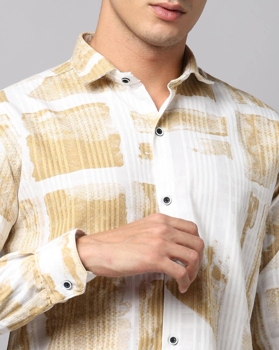 FIFTY TWO Men's Signature Button-Down Shirt – Impeccable Tailoring & Sharp Aesthetics
