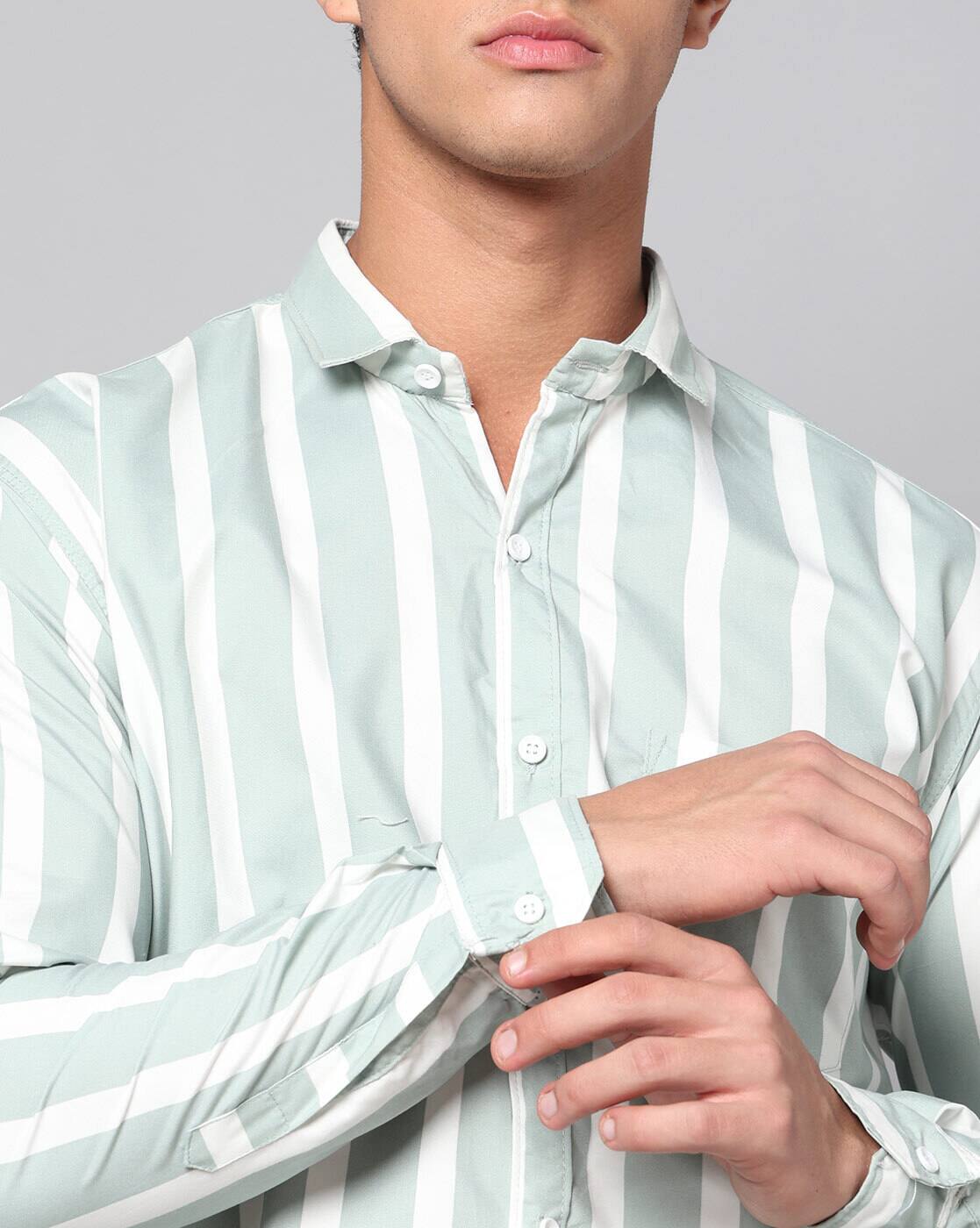 FIFTY TWO Men's Signature Button-Down Shirt – Impeccable Tailoring & Sharp Aesthetics