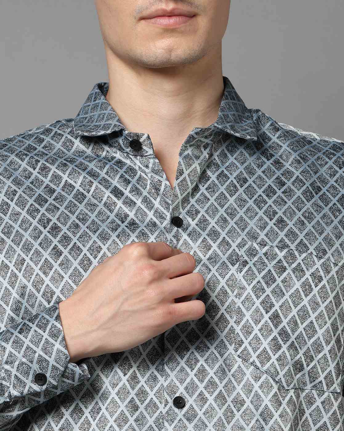 FIFTY TWO Men's Signature Button-Down Shirt – Impeccable Tailoring & Sharp Aesthetics