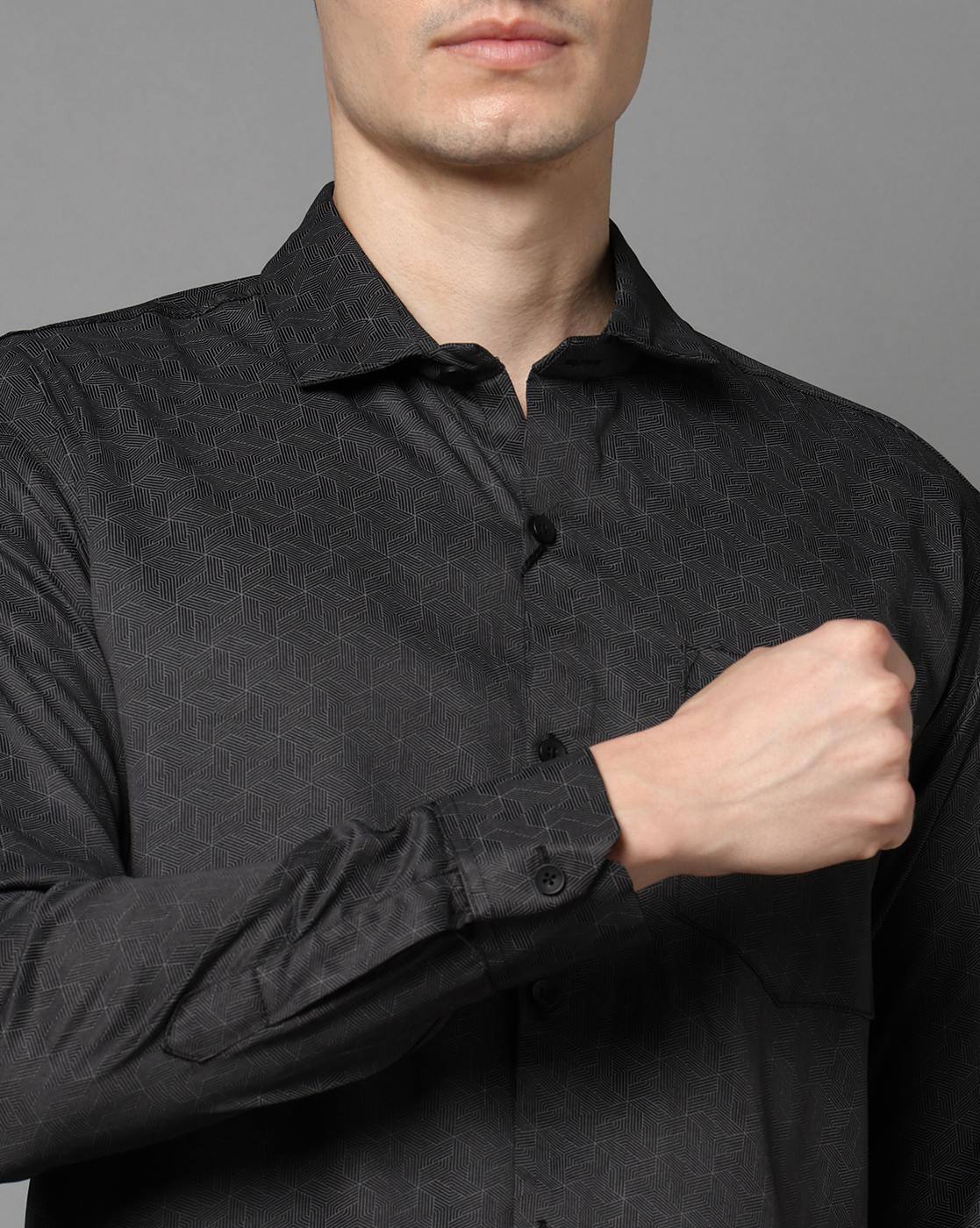 FIFTY TWO Men's Signature Button-Down Shirt – Impeccable Tailoring & Sharp Aesthetics