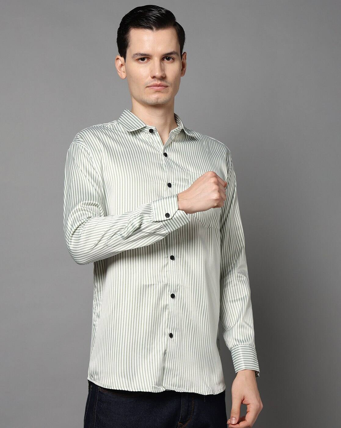 FIFTY TWO Men's Signature Button-Down Shirt – Impeccable Tailoring & Sharp Aesthetics