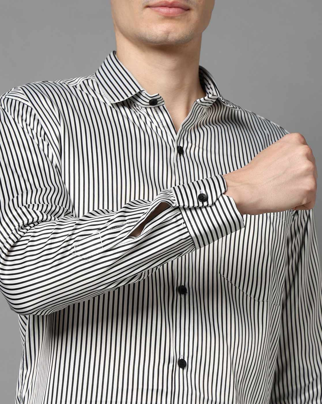 FIFTY TWO Men's Signature Button-Down Shirt – Impeccable Tailoring & Sharp Aesthetics