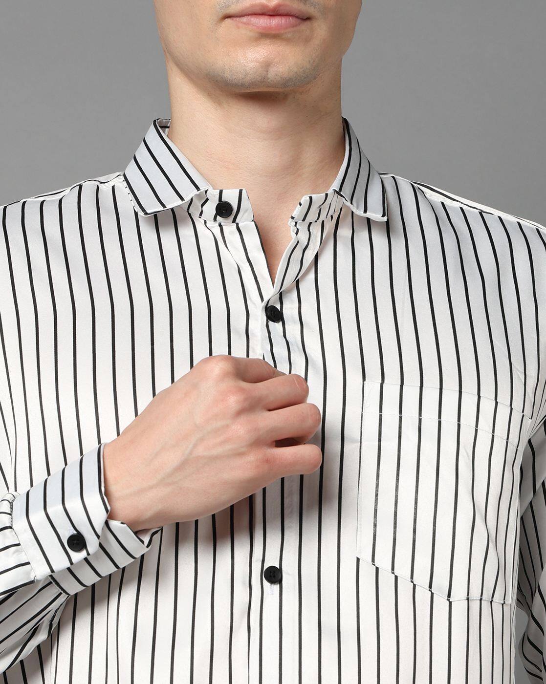 FIFTY TWO Men's Signature Button-Down Shirt – Impeccable Tailoring & Sharp Aesthetics