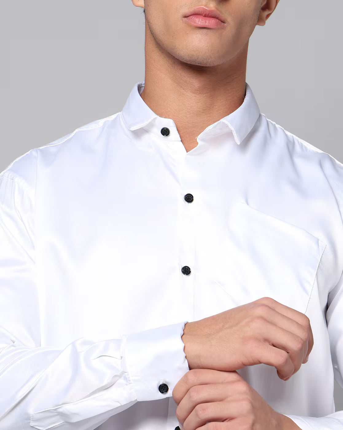 FIFTY TWO Men's Signature Button-Down Shirt – Impeccable Tailoring & Sharp Aesthetics