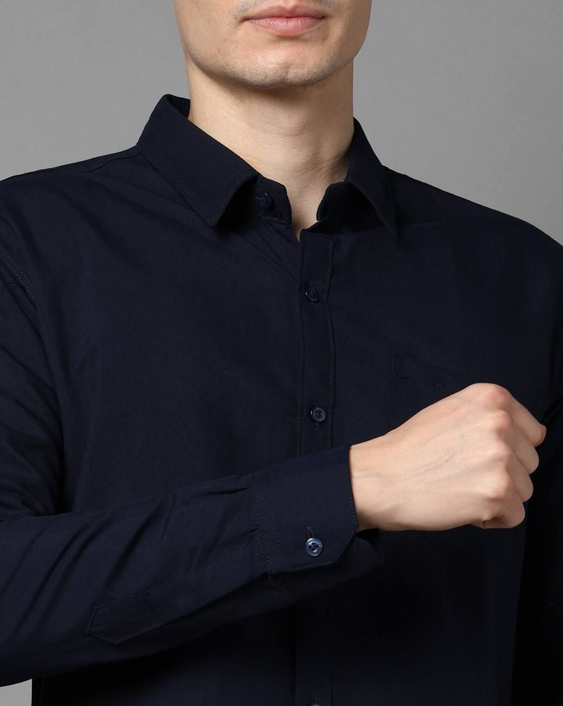 FIFTY TWO Men's Signature Button-Down Shirt – Impeccable Tailoring & Sharp Aesthetics