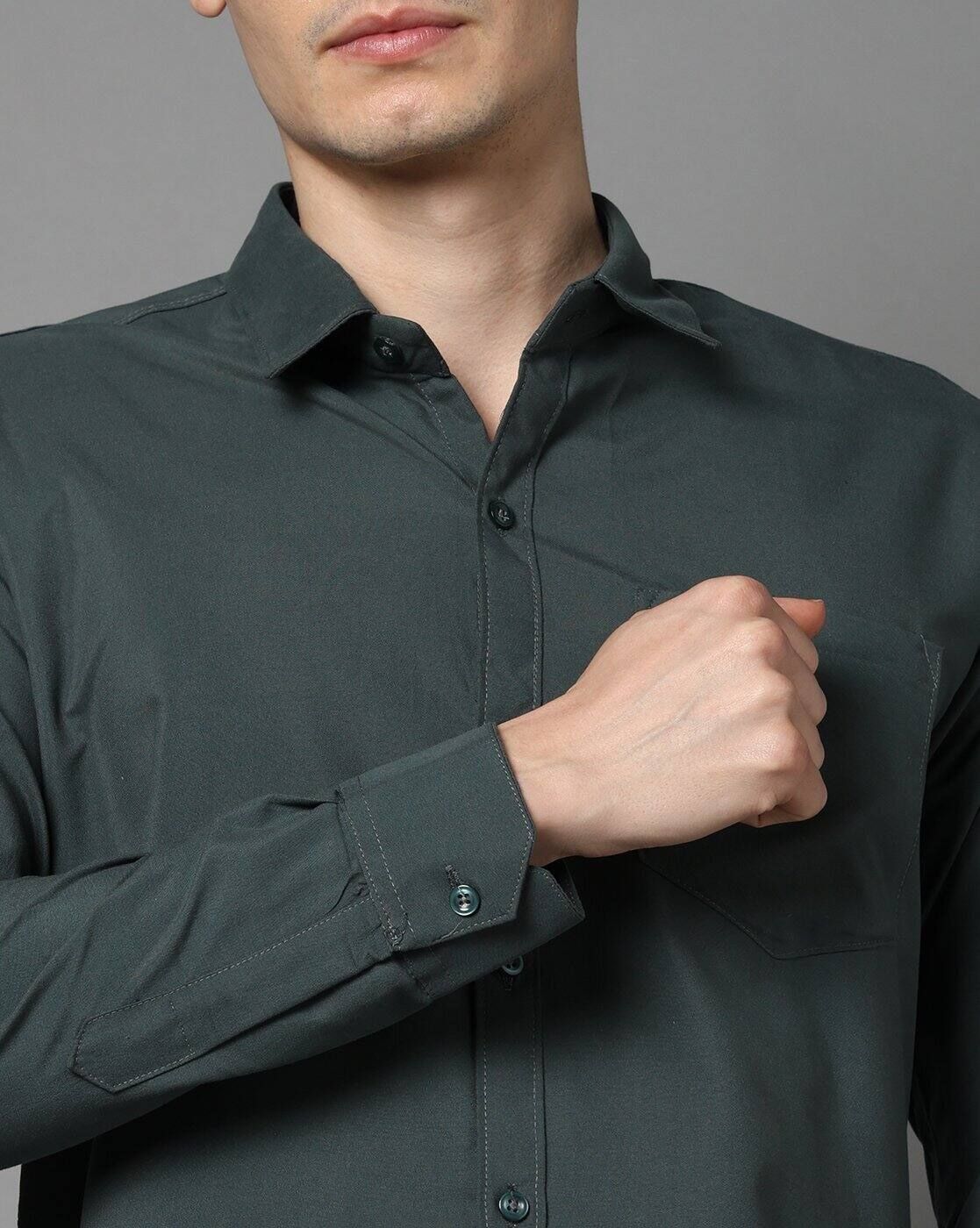 FIFTY TWO Men's Signature Button-Down Shirt – Impeccable Tailoring & Sharp Aesthetics
