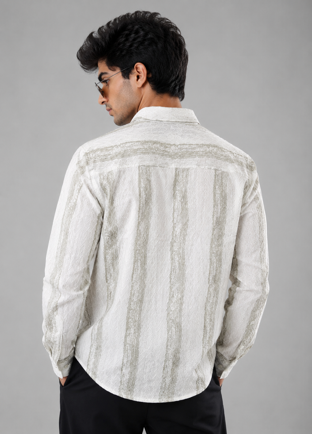 FIFTY TWO Men's Signature Button-Down Shirt – Impeccable Tailoring & Sharp Aesthetics