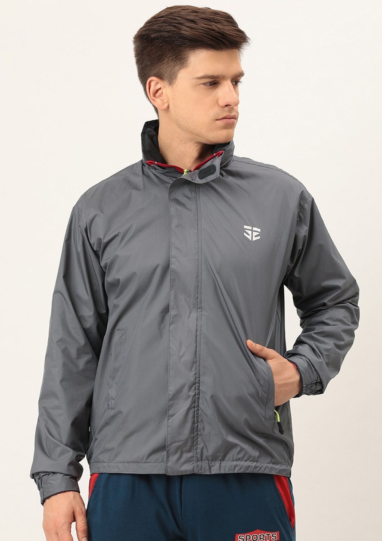 Sports 52 Wear Reversible Men Rain Jacket