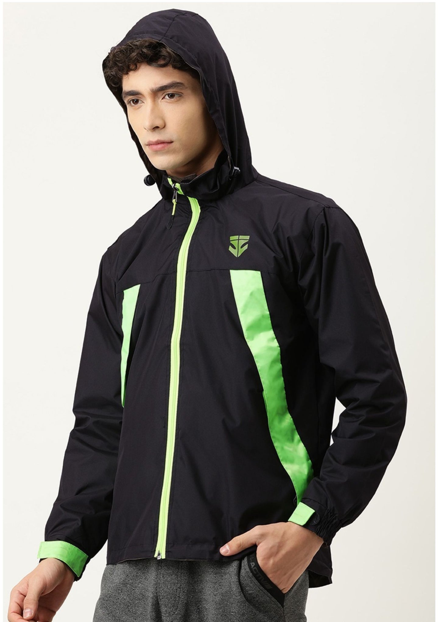 Sports 52 Wear Reversible Men Rain Jacket