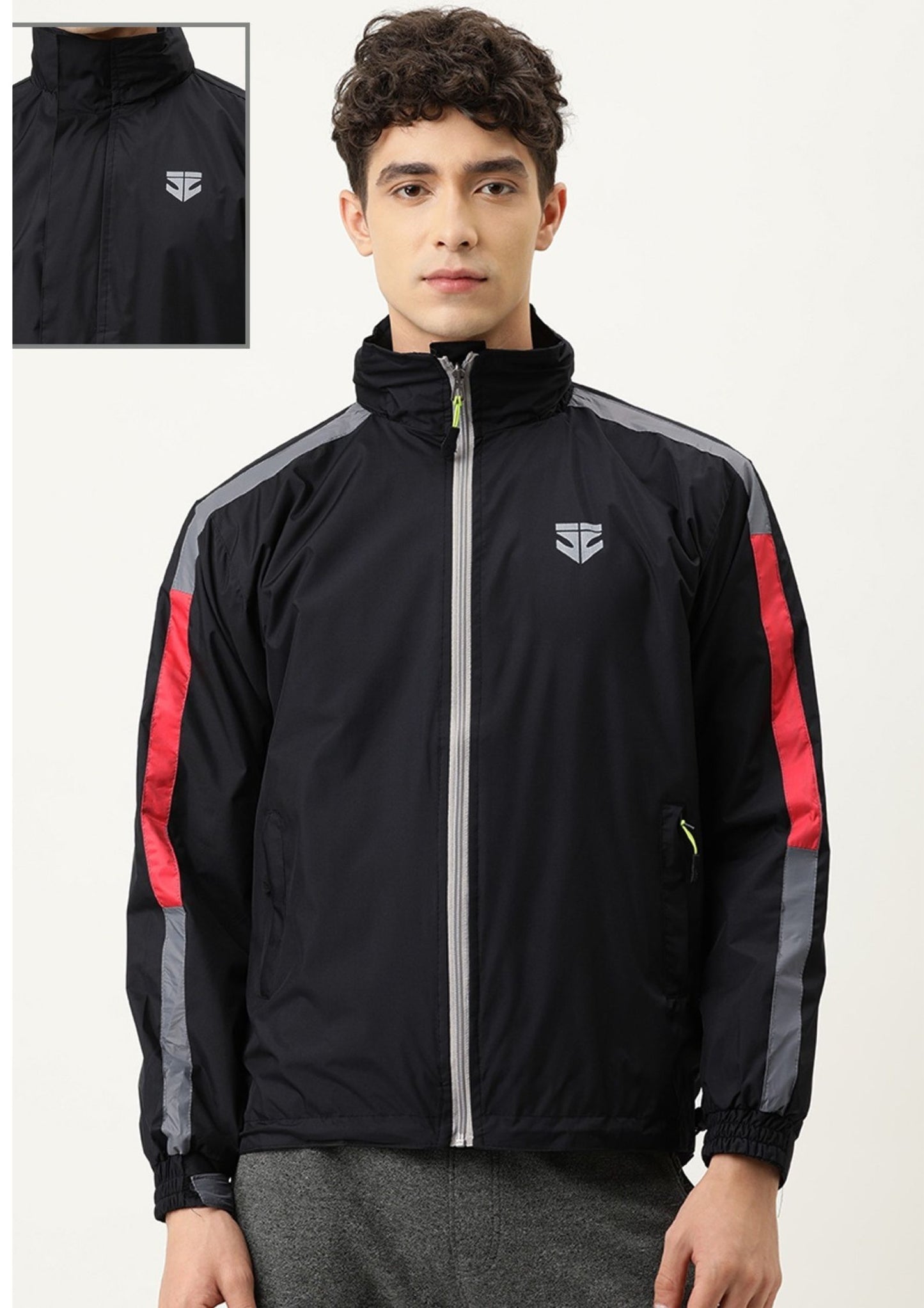 Sports 52 Wear Reversible Men Rain Jacket