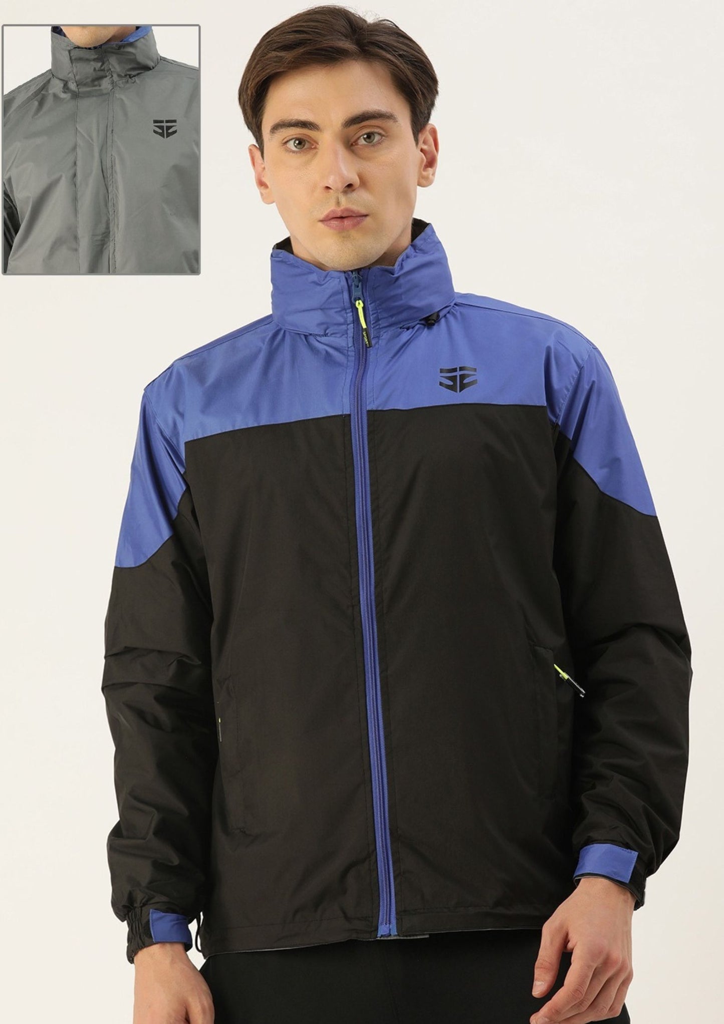 Sports 52 Wear Reversible Men Rain Jacket