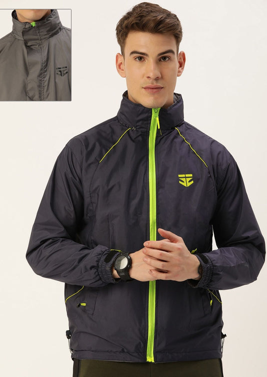 Sports 52 Wear Reversible Men Rain Jacket