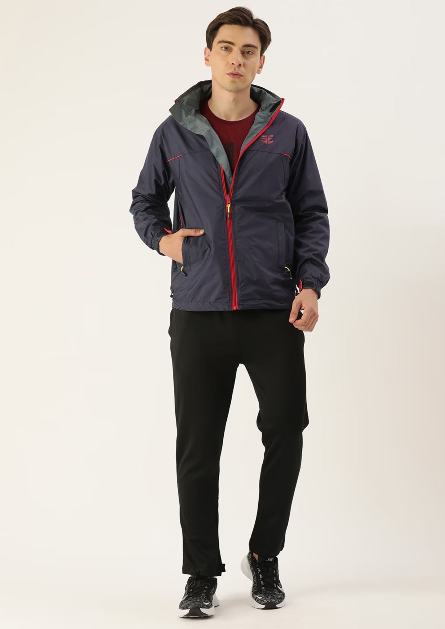 Sports 52 Wear Reversible Men Rain Jacket