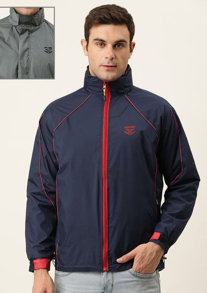 Sports 52 Wear Reversible Men Rain Jacket
