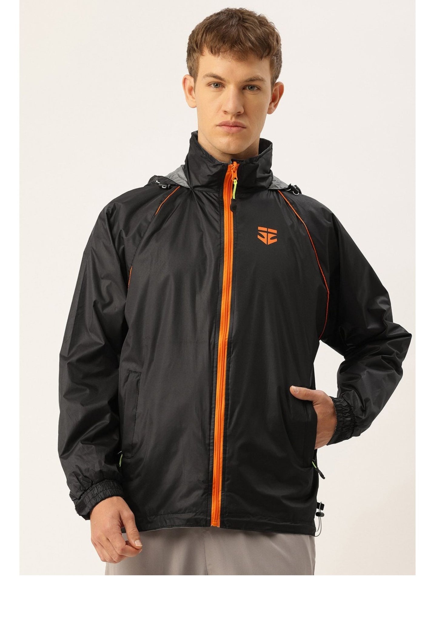 Sports 52 Wear Reversible Men Rain Jacket