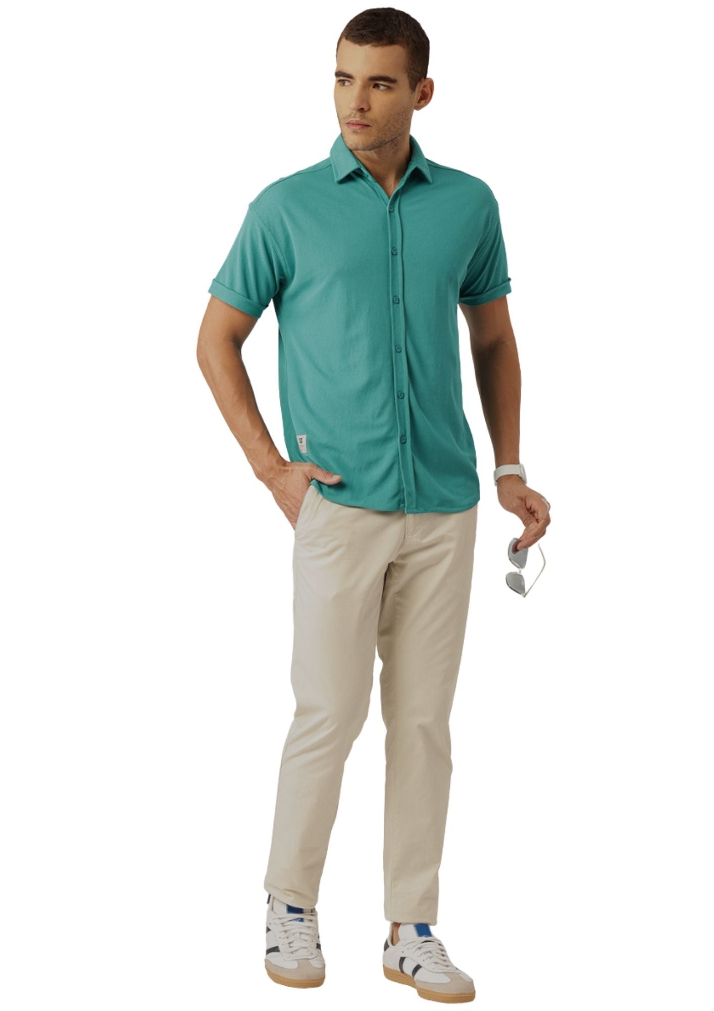 FIFTY TWO Men's Signature Button-Down Shirt – Impeccable Tailoring & Sharp Aesthetics