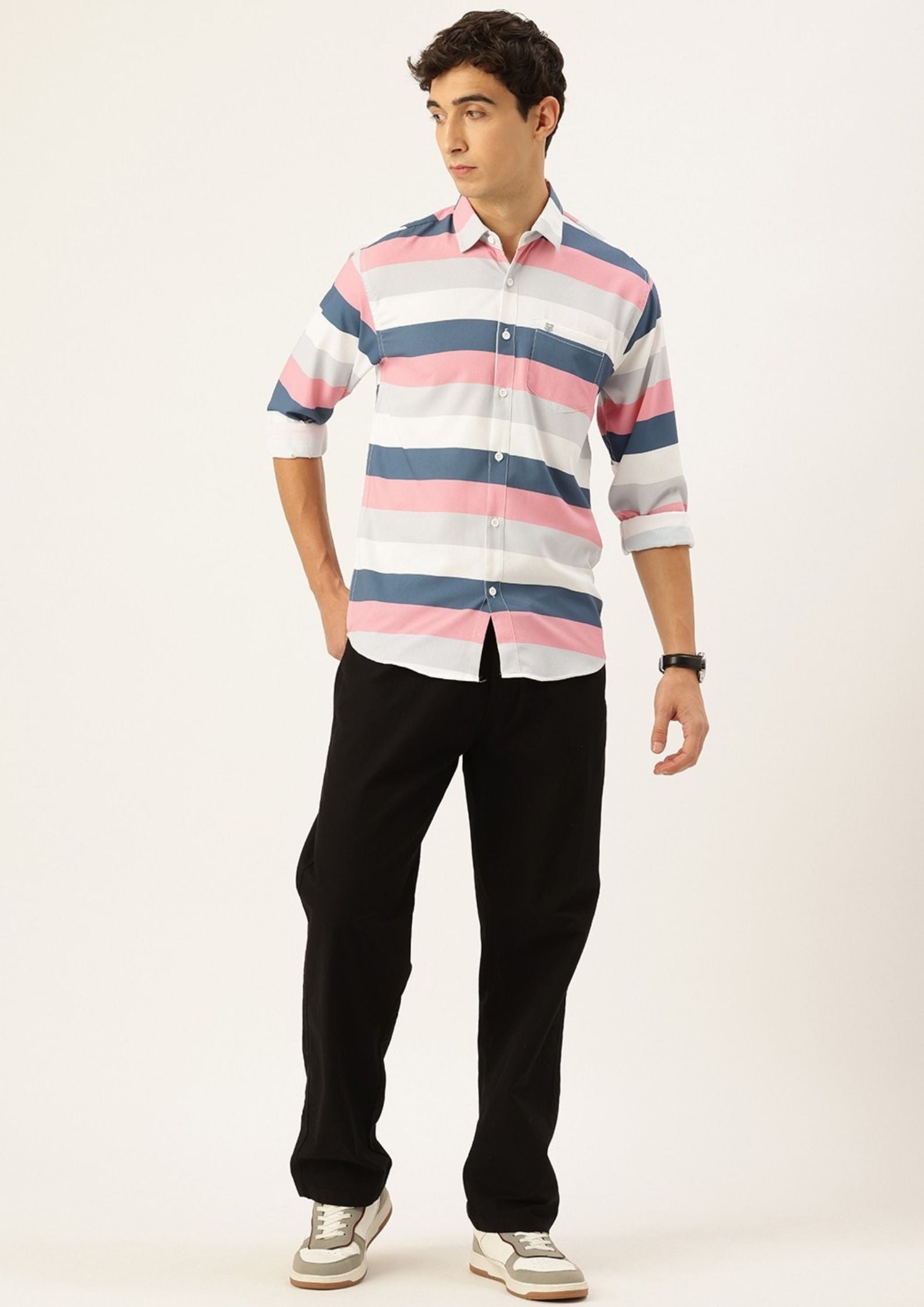 Sports 52 Wear Men Casual Shirt - SPORTS 52 WEAR