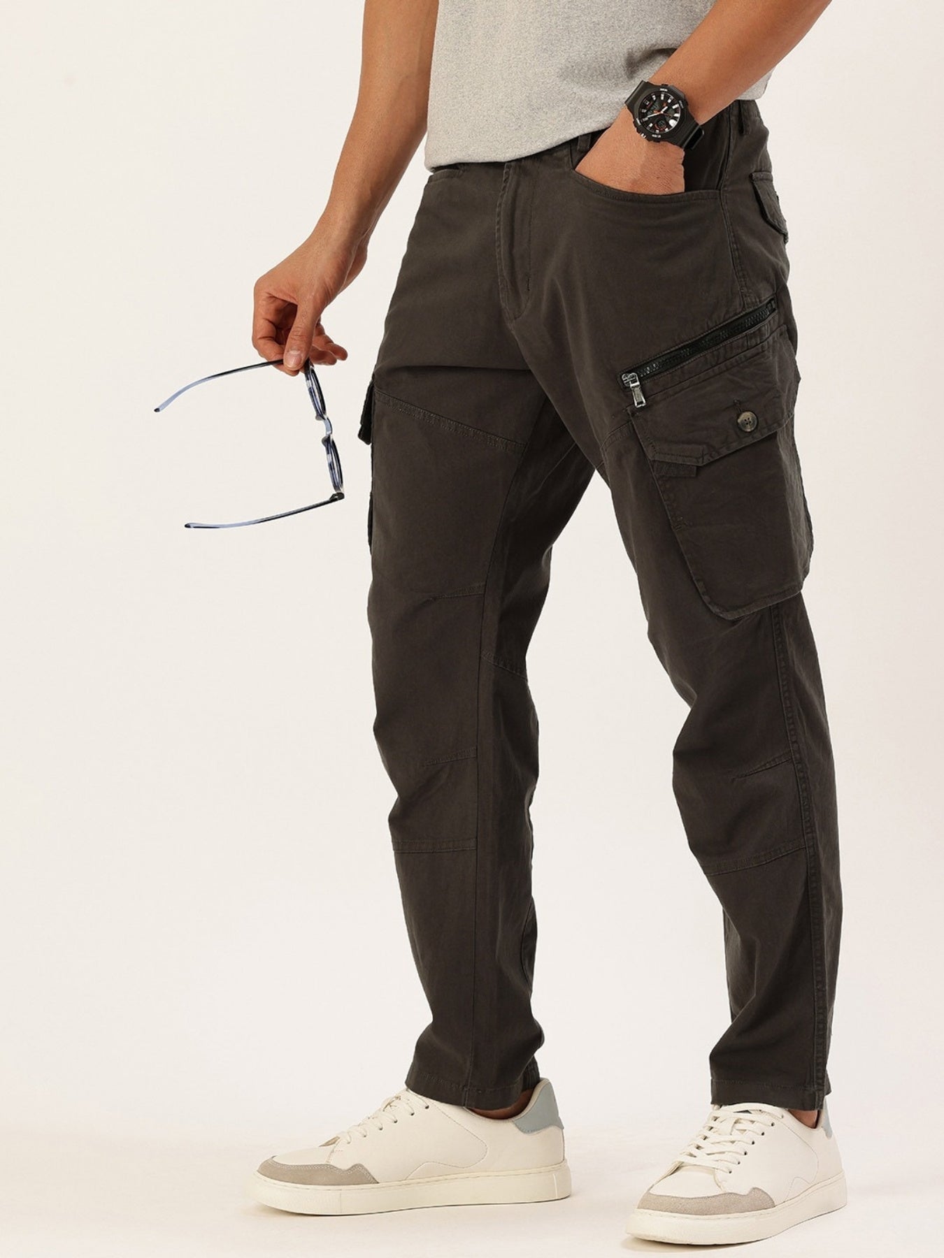 Fifty Two Men's Premium Utility Cargo Pants – Rugged Style & Everyday Function