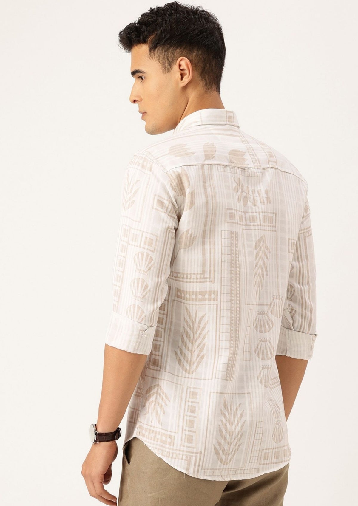 FIFTY TWO Men's Signature Button-Down Shirt – Impeccable Tailoring & Sharp Aesthetics