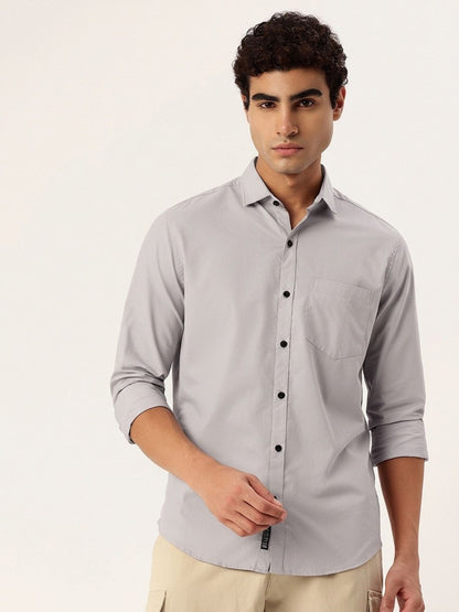 FIFTY TWO Men's Signature Button-Down Shirt – Impeccable Tailoring & Sharp Aesthetics