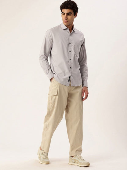 FIFTY TWO Men's Signature Button-Down Shirt – Impeccable Tailoring & Sharp Aesthetics