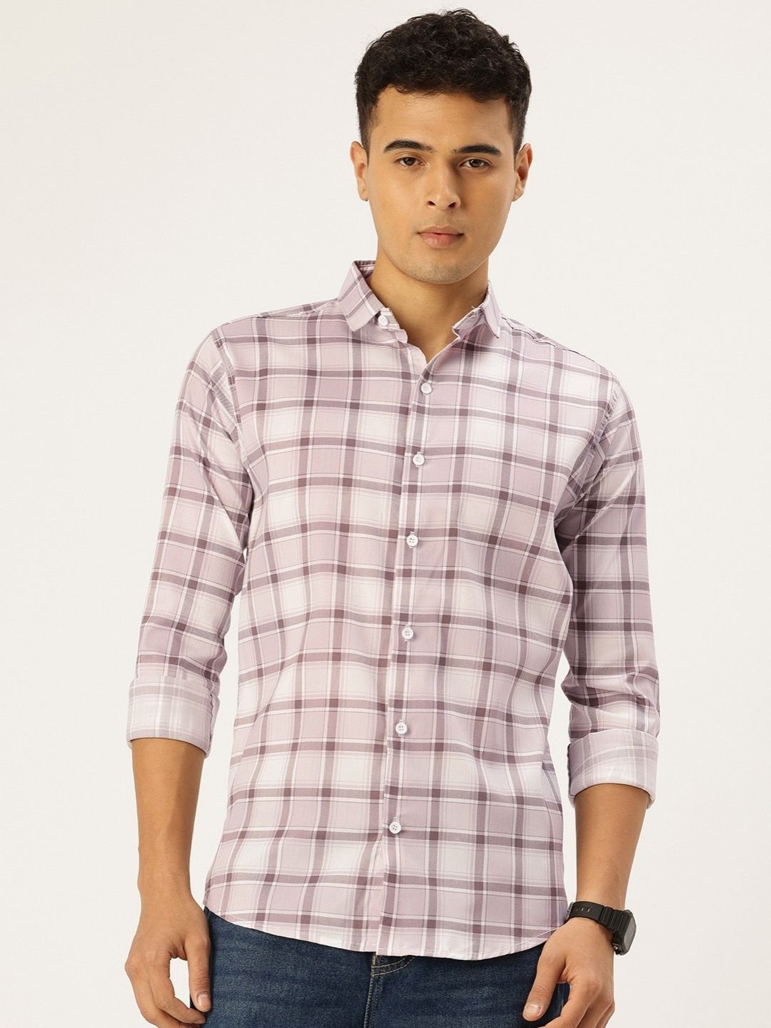 FIFTY TWO Men's Signature Button-Down Shirt – Impeccable Tailoring & Sharp Aesthetics