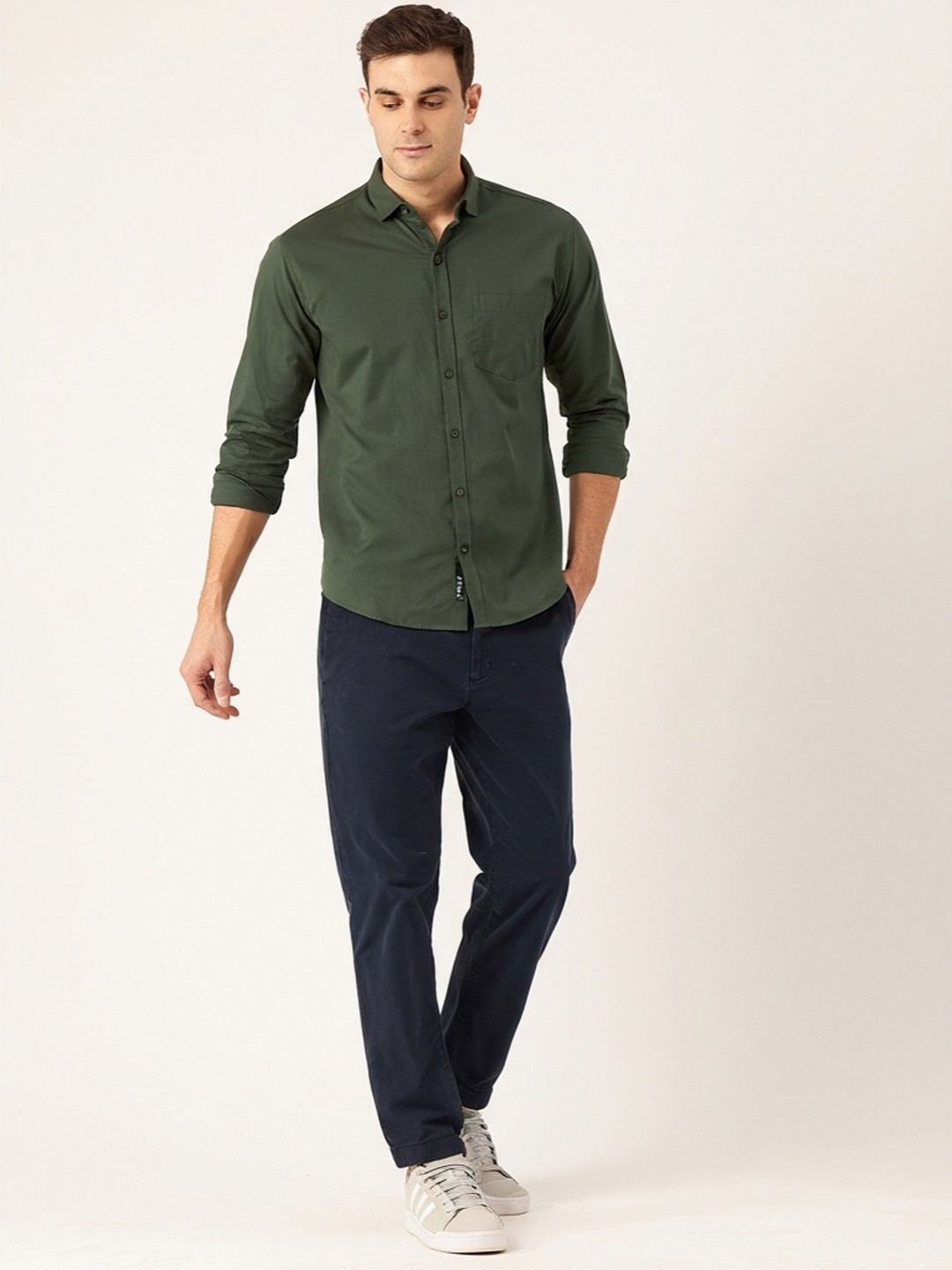 FIFTY TWO Men's Signature Button-Down Shirt – Impeccable Tailoring & Sharp Aesthetics