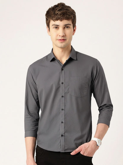 FIFTY TWO Men's Signature Button-Down Shirt – Impeccable Tailoring & Sharp Aesthetics