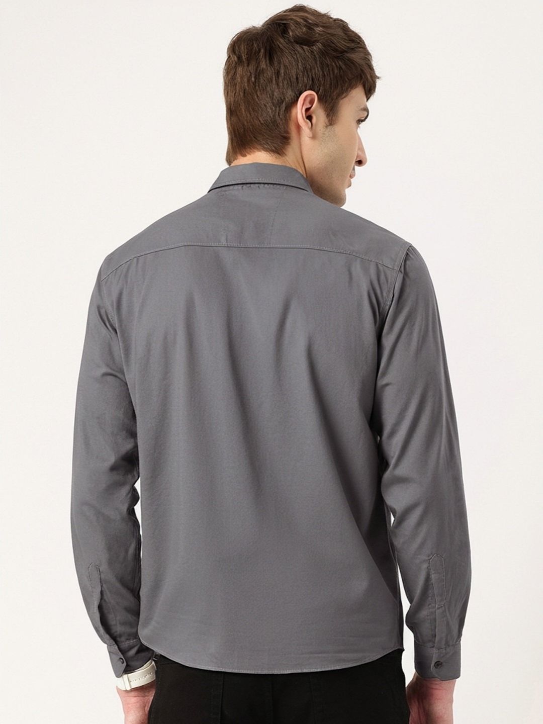 FIFTY TWO Men's Signature Button-Down Shirt – Impeccable Tailoring & Sharp Aesthetics