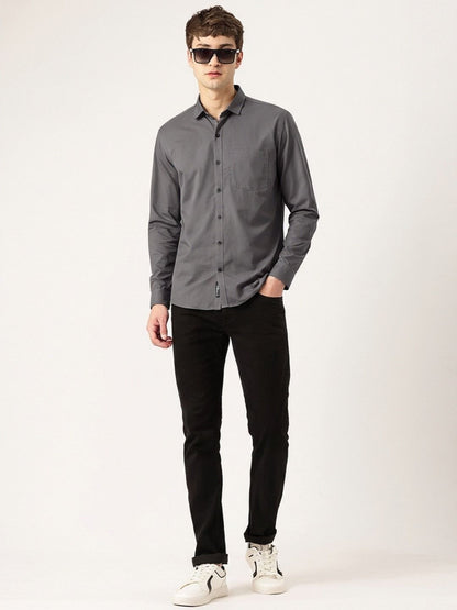 FIFTY TWO Men's Signature Button-Down Shirt – Impeccable Tailoring & Sharp Aesthetics