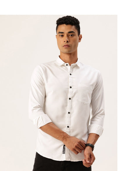 FIFTY TWO Men's Signature Button-Down Shirt – Impeccable Tailoring & Sharp Aesthetics