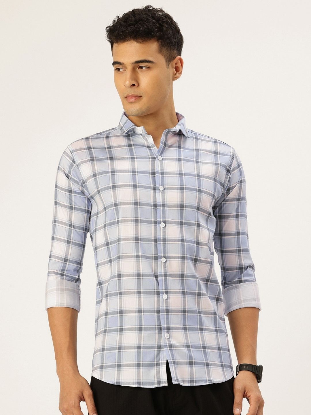 FIFTY TWO Men's Signature Button-Down Shirt – Impeccable Tailoring & Sharp Aesthetics