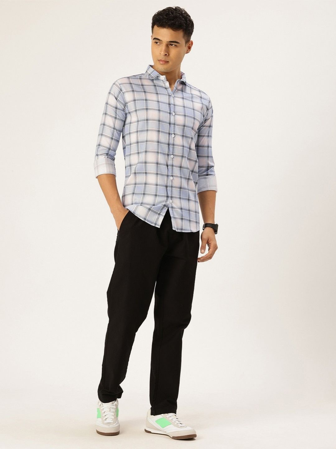 FIFTY TWO Men's Signature Button-Down Shirt – Impeccable Tailoring & Sharp Aesthetics
