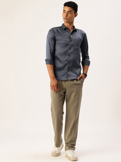 FIFTY TWO Men's Signature Button-Down Shirt – Impeccable Tailoring & Sharp Aesthetics