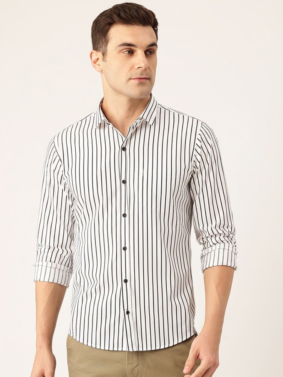 FIFTY TWO Men's Signature Button-Down Shirt – Impeccable Tailoring & Sharp Aesthetics